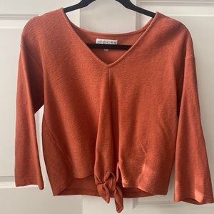 Orange Madewell Top